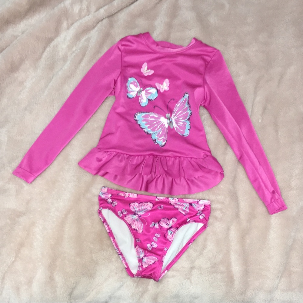 Limited Gymboree Butterfly 2 Piece Swimsuit